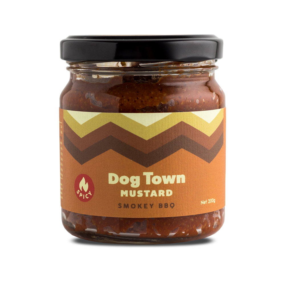 Dog Town Mustard - Smokey BBQ
